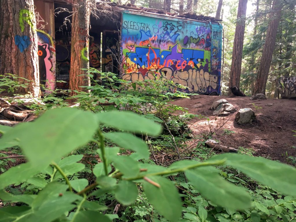 Train wreck hike